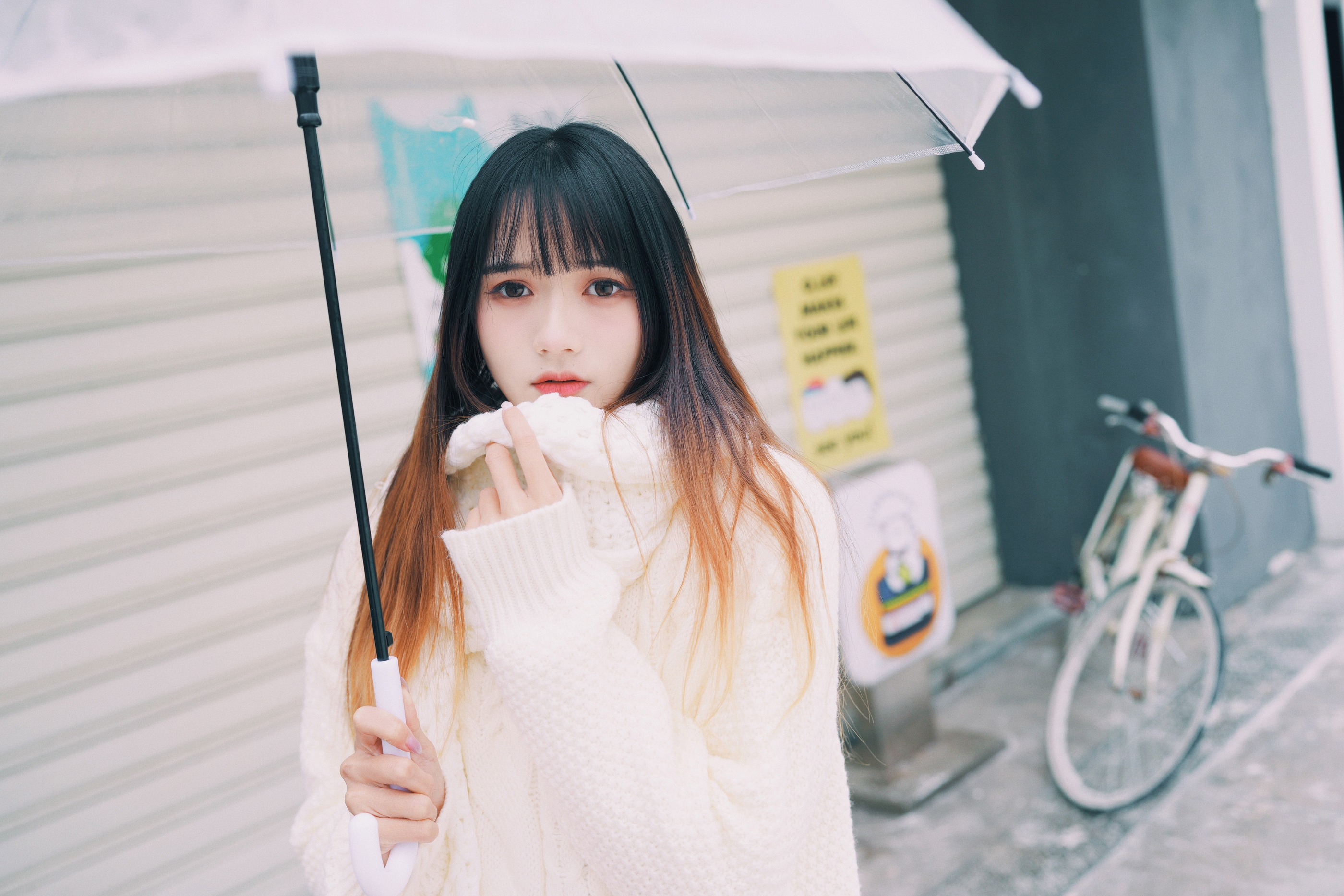 图片[1]-兔子Zzz不吃胡萝卜 – NO.053 在雪中等待[34P]-XikXak